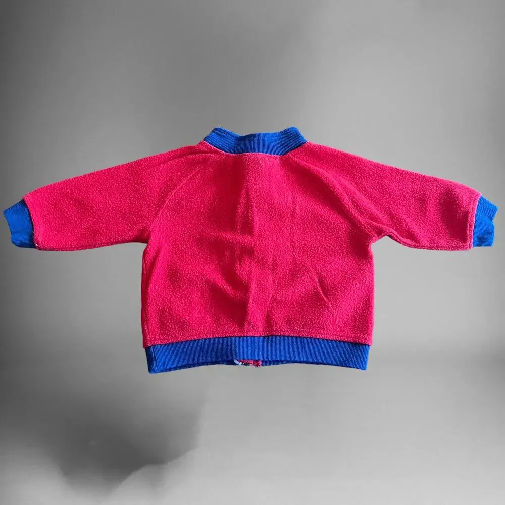 Tommy Hilfiger Baby 6/9m Zip Up Sweatsuit Preppy Academia Full Zip Joggers